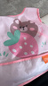 Babyprints围兜婴儿罩衣儿童吃饭宝宝围嘴防溅水油反穿衣2件装 花兔奇遇 实拍图