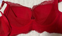 都市丽人本命年内衣女新年红色文胸专利聚拢无钢圈蕾丝胸罩2B0514 实拍图