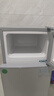 志高（CHIGO）小冰箱迷你小型家用冷藏冷冻两用宿舍出租房用双门办公室电冰箱节能省电 【一级能效】58L银色【三天约一度电】 实拍图