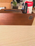 玛格途多功能纸巾盒实木客厅轻奢胡桃木放遥控器收纳盒办公桌面抽纸盒 【中号】胡桃木纸巾收纳盒 实拍图