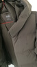 优衣库男装女装无缝羽绒连帽外套夹克羽绒服478279 37 栗色 L 实拍图