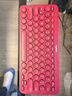 罗技（Logitech）时尚系列 K380 无线键盘 蓝牙办公键盘 女友 便携超薄键盘 笔记本键盘 红色 实拍图