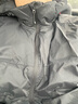 京东京造【air+零压排骨羽绒】轻薄羽绒服男外套冬90鸭绒立领  曜石黑M 实拍图