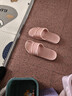 酷趣（Coqui）拖鞋女情侣家居轻便软弹舒适浴室凉拖鞋女款活力粉39-40CQ7922 实拍图