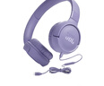 JBLTUNE520C 全新升级 Type-C接口头戴式有线耳机 高保真Hi-Res认证 线控带麦轻便低音耳机 紫色 实拍图