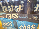 凯狮（CASS）啤酒 500ml*24罐 淡爽原味 4度 韩国进口啤酒 冰霜蓝罐年货节 实拍图