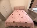 多喜爱纯棉床上四件套 60支全棉贡缎床上用品双人床单被套四件套1.5米床203*229cm荷叶边款 实拍图