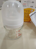 贝亲（Pigeon）【新生儿第一个奶瓶】玻璃奶瓶宽口径奶瓶80ml SS号奶嘴 0月+ 实拍图