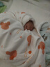 迪士尼婴儿衣服60g新生幼儿连体衣夹棉满月宝宝爬爬服百天睡衣春秋冬季 实拍图