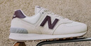 NEW BALANCE NB574官方休闲鞋女鞋复古舒适秋冬透气网鞋礼物轻便百搭运动鞋 米白色 WL574RCF 37.5 (脚长24cm)尺码详询客服 实拍图