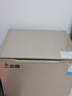 志高（CHIGO）小冰柜家用冷冻小型一级节能省电迷你卧式冷藏保鲜储母乳冷柜 【一级能效 全国联保】 158L 金微霜款 实拍图
