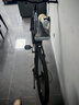EG7山地自行车成人学生变速越野单车双减震赛车26寸青少年男女 辐条【加厚防滑轮-更安全】黑白 26寸21速【适合：160-180CM】 实拍图