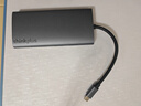ThinkPad联想Type-C扩展坞USB-C转HDMI和VGA转接器USB分线器千兆网卡PD快充SD/TF读卡器笔记本拓展坞LC10 实拍图