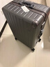 京东京造无界铝框26英寸行李箱男女 旅行箱密码箱大容量皮箱学生 石墨灰 实拍图