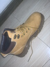 海澜之家HLA男靴复古潮流马丁靴男户外秋冬工装大黄靴子男 T121土黄色43 实拍图