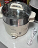 苏泊尔（SUPOR）不锈钢电煮锅 电蒸锅 多功能家用宿舍泡面小火锅 2.5L带蒸屉小炖锅 蒸煮一体电热锅H25YK681A 实拍图