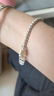 臻汇银999足银手链女平安喜乐手串新年喜庆时尚首饰生日礼物送女友闺蜜 实拍图