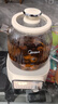 美的（Midea）花漾0胶水全玻璃养生壶 多功能煮茶壶 母婴烧水壶 恒温电热水壶 全自动一体煮茶器1.2L YS12B302J 实拍图