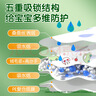 安可新 婴儿一次性口水巾新生儿围嘴7A抗菌桑蚕丝独立装宝宝围兜 40片 实拍图