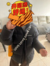亚瑟士童装25年冬季男女童短款泡芙面包服轻量蓬松舒适防水 黑色 85%绒子 140 充绒152.5g 实拍图