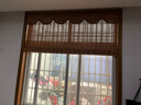 笋梦栈 免打孔竹帘窗帘卷帘隔断门帘 中式日式复古家用防晒遮光阳台装饰升降 经典碳化色 实拍图
