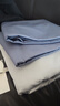 MIDO HOUSE铭都100支四件套纯棉床上用品100%全棉床单被套A类高端轻奢高级感被罩200x230cm云水蓝 实拍图