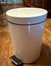 欧润哲垃圾桶脚踏带盖5L圆形米白厨房客厅卧室卫生间家用升级版缓降轻音 实拍图