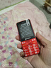 天语T2老年人手机4G全网通超长待机直板按键大字大声音大屏学生专用备用功能机只打接电话老人机 红色 实拍图