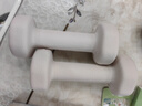 Keep 彩色浸塑哑铃 男女家用家庭健身肌肉塑形手臂轻重量 樱粉1kg*2 实拍图