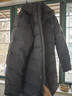 京东京造羽绒服男鸭绒加厚防寒工装面包服防泼水冬季外套中长款 灰色 XL 实拍图