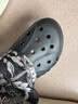 CROCS卡骆驰洞洞鞋贝雅男鞋女鞋轻便耐磨一脚蹬拖鞋休闲鞋|10126 黑色-001 41 /42(260mm) 实拍图
