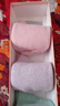 浪莎袜子女士冬天纯棉中筒袜秋冬款纯色花纱女棉袜冬季加厚保暖女袜 实拍图