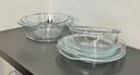 CCKO碗 耐热玻璃烤盘微波炉专用家用蒸蛋碗带盖沙拉碗泡面碗具大汤碗 2500ml玻璃碗【可微波蒸煮冷藏】 实拍图