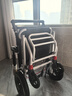 凯莱宝轮椅折叠老人超轻便旅行便携式手动铝合金手推车可上飞机残疾康复 2铝金大轮舒适减震款【双弹簧减震+实心大轮】ZT 实拍图