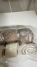 安井 黑米馒头 1kg 2斤装约48个 杂粮馒头包子 传统加热即食糕点早餐  实拍图