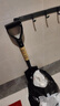 寿禾 铁锹平头车载家庭园艺菜园挖土铲雪工具 方头园艺木把小铁锹1把 实拍图