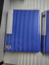 齐心（COMIX）A4/60页资料册文件夹插页袋文件册活页夹多页夹档案学生试卷科目收纳袋 办公文件保护 蓝色EA2006 实拍图