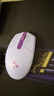 罗技（G）G102 有线游戏鼠标 淡紫色 RGB灯效 轻量化设计 吃鸡鼠标 赛博朋克 200-8000DPI 实拍图