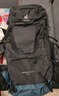 DEUTER登山包 蓝精灵男款3-5日轻量重装户外包 徒步探险旅行双肩背包 曜石黑-50+10L 多日出行 实拍图