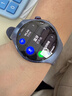 HUAWEI WATCH 5 46mm高端款航天级钛合金表壳银河紫素皮复合表带首创X-TAP智感窗eSIM通信华为智能手表 实拍图