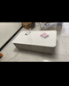 全友家居简约茶几电视柜组合客厅储物柜钢化玻璃台面落地桌子政府补贴 实拍图