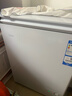 海尔（Haier）142L单温冰柜小型家用小冰柜商用减霜一级能效冷藏冷冻转换深冷冷柜小冰箱BC/BD-142GHW9D国家补贴 实拍图