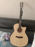 BROOK 布洛克v12吉他单板民谣吉他面单木吉他初学者乐器 40英寸原木色缺角V12N-ACM 实拍图