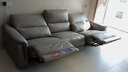 芝华仕头等舱国民金典30653真皮零靠墙电动沙发灰2.73m现代简约客厅沙发 实拍图