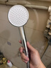 九牧（JOMOO）花洒喷头增压出水手持花洒头 【单功能】S260011-2B01-1 实拍图