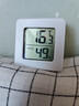 温度计湿度计室内干湿家用小米平替电子温湿度显示器迷你便携高精度壁挂式静音 迷你温湿度计/白色 实拍图