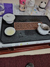 宅轻松 仿乌金石家用茶盘沥水储水功夫茶具托盘干泡茶台排水轻奢托盘 实拍图