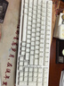 RK98机械键盘无线2.4G有线蓝牙三模键盘笔记本家用办公台式机游戏键盘100键98配列RGB背光白色茶轴 实拍图