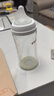 贝亲（Pigeon）玻璃奶瓶宽口径防胀气240ml M号奶嘴 3月+ AA187  实拍图