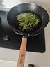 张小泉精铁旋压无涂层全灶具通用炒锅铁锅炒菜锅32cm C30650100 实拍图